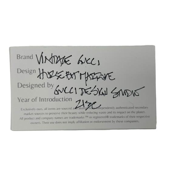 NWT Gucci Horse Bit Brown Pink Vintage Silk Scarf Reworked Wristlet Bag - Picture 7 of 7